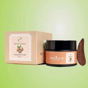 Miskaveda Radiant Face Scrub – Fruits & Walnuts
